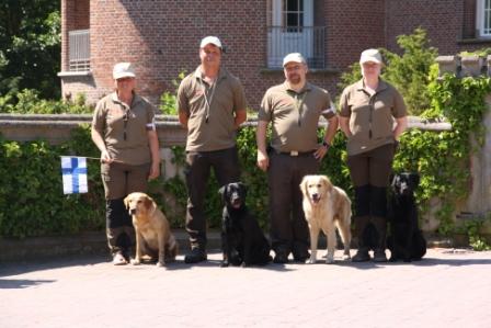 National Team Finland 4: Pauliina Ahola, Janne Lähteenaro, Petteri Hirvonen ja Marika Tani